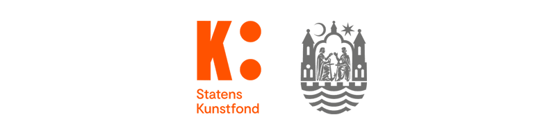 Statens Kunstfond og Aarhus Kommunes Logoer